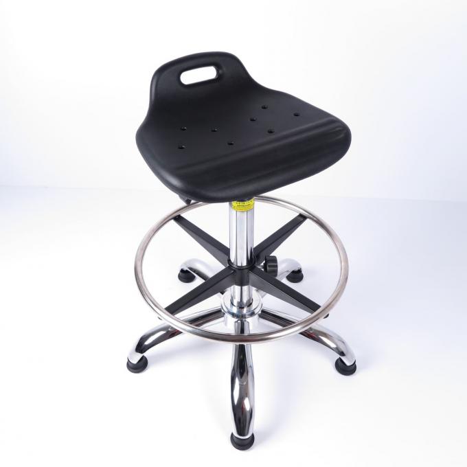 Hydraulische Höhen-verstellbare Schwenker ESD-Cleanroom-Stühle mit antistatischem Polyurethan Seat