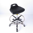 Hydraulische Höhen-verstellbare Schwenker ESD-Cleanroom-Stühle mit antistatischem Polyurethan Seat fournisseur