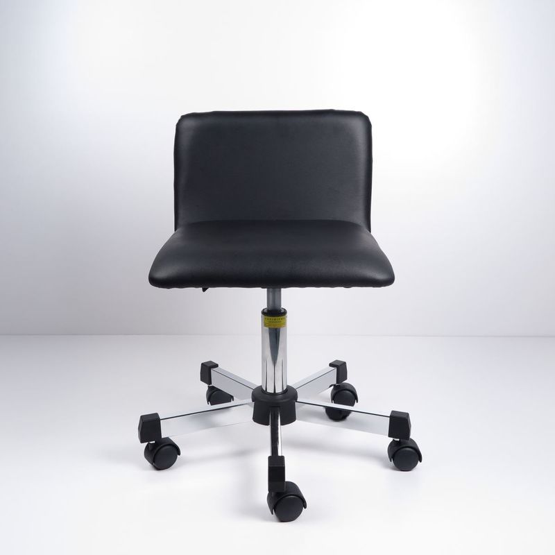 Schwarzes polsterte sichere Stühle Vinyl-ESD, die in der Elektronik-Industrie benutzt wurden fournisseur