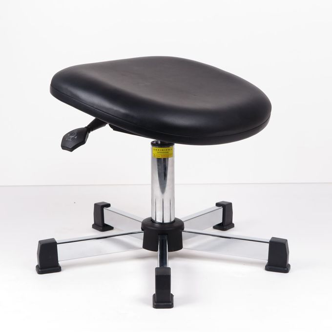 Ergonomische ESD verstellbares 360 Grad Cleanroom-Stuhl-Seats Soems PU-Leder