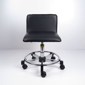 Lederner ergonomischer ESD Cleanroom PUs sitzt der Rückenlehne vor, die mit Seat angeschlossen wird