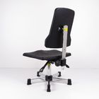 Bequeme ergonomische ESD Stühle BIFMA X5.1 im schwarzen Polyurethan fournisseur