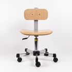 Zwillingsrad-ergonomischer industrielle Aufgaben-Stuhl mit Rückenlehne-Höhen-Neigungs-Anpassungen fournisseur
