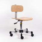 Zwillingsrad-ergonomischer industrielle Aufgaben-Stuhl mit Rückenlehne-Höhen-Neigungs-Anpassungen fournisseur