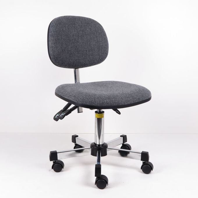 3 oder 2 Niveau-Anpassungs-graues Gewebe ergonomische ESD-Stühle, die Stuhl mit Gießmaschinen anheben